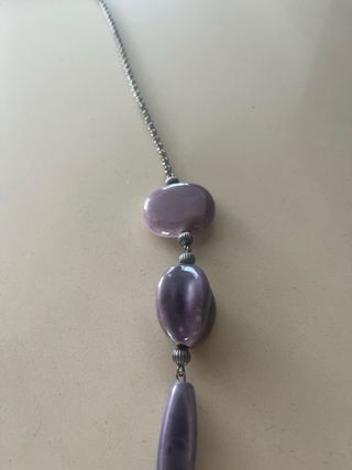 Collar Massimo Dutti morado