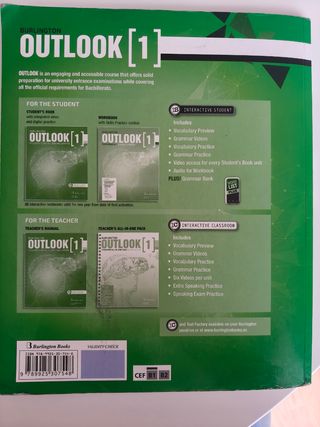 Libro inglés bachillerato Burlington Books 