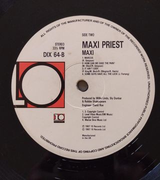 Maxi Priest - Maxi: Vinilo Reggae