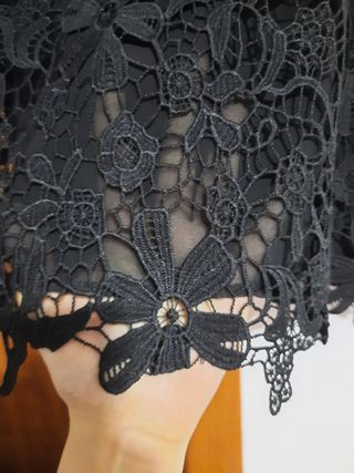 Top Cropped Preto Azara S-M