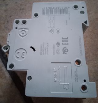 Interruttore Eaton FAZ6-C25/1N 25A