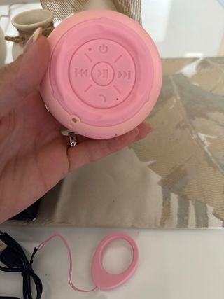 Altavoz Hyundai Portátil Rosa