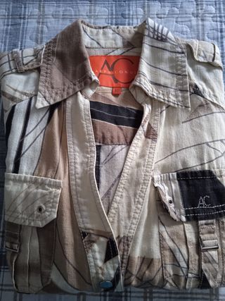 Chaqueta Alba Conde M - Beige/Marrón