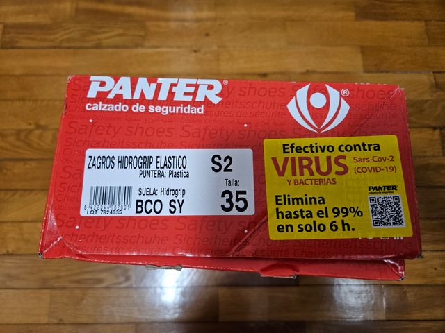 Zapatos seguridad Panter S2 - 35