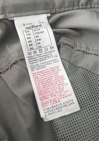 Pantalón trekking desmontable mujer