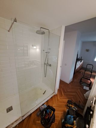 Plato ducha acrílico blanco