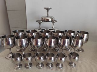 Servizio bicchieri AMC inox design
