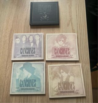 Bunbury Canciones: Libro + 4 CDs