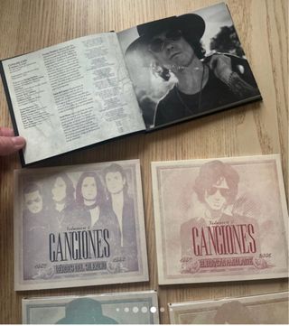 Bunbury Canciones: Libro + 4 CDs