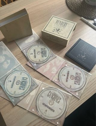 Bunbury Canciones: Libro + 4 CDs