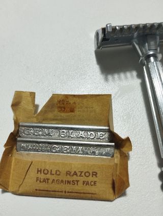 Rasoio Gem vintage + lamette