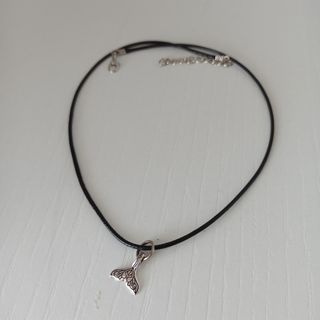 Colgante cola ballena - Plata