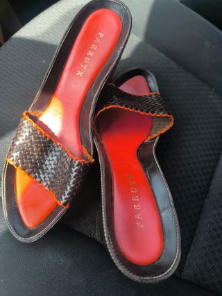 Sandalias Farrutx negras nº 38