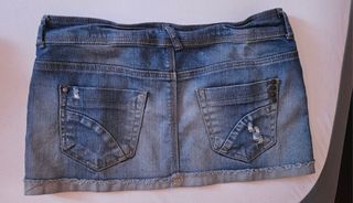Minigonna jeans