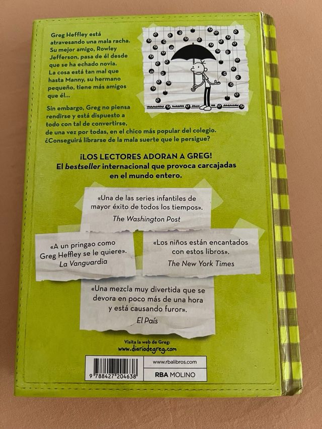 Diario de Greg 8 - Mala suerte: Mala Suerte