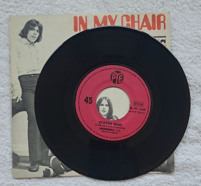 Single Vinilo Status Quo - In My Chair .