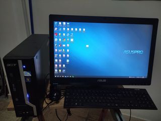 PC Acer + Monitor Asus
