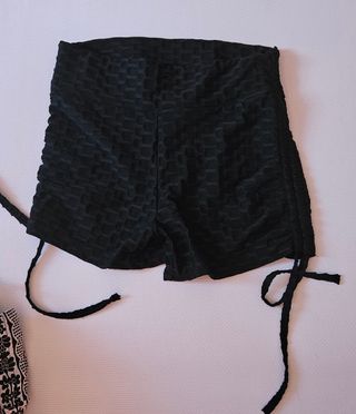 Shorts fitness neri - Taglia L/XL.