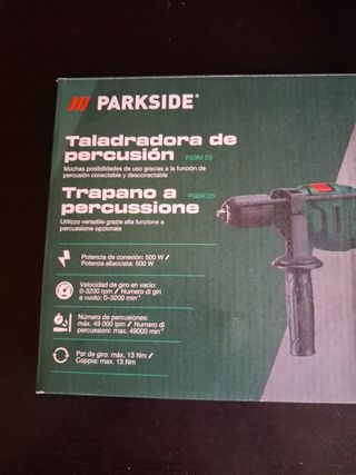 Taladradora perc. Parkside 500W