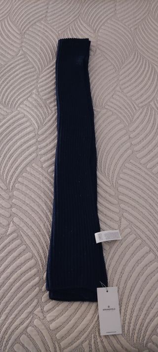 Bufanda Springfield azul hombre