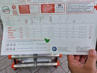 Escalera telescópica Peppina - Gigante 5x5