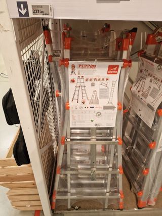 Escalera telescópica Peppina - Gigante 5x5