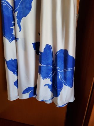 Abito lungo estivo fiori 42 italiana