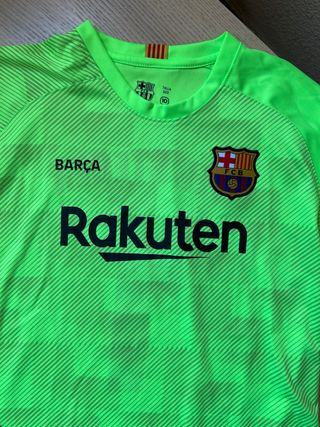 Camiseta portero Barça niño talla 10