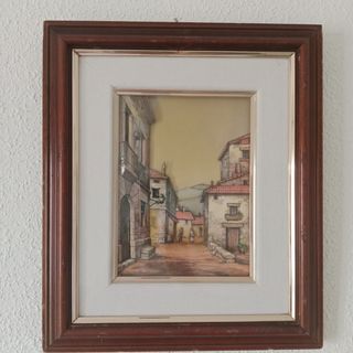 Lote cuadros vintage 3D