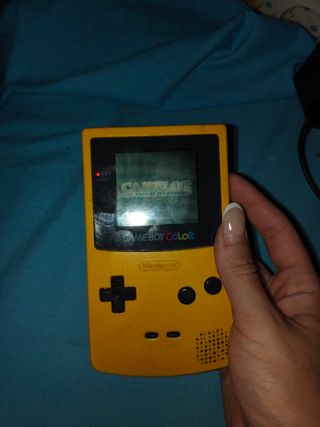 Game Boy Color Amarillo Retro