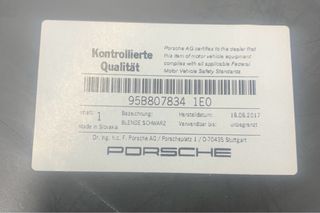 SPOILER PARACHOQUES TRASERO PORSCHE MACAM