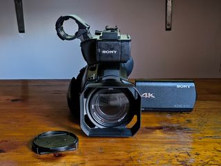 Sony videocámara 4K profesional