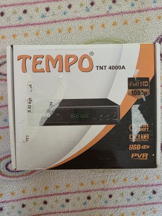 Decodificador TDT HD Tempo 4000 DVB-T2