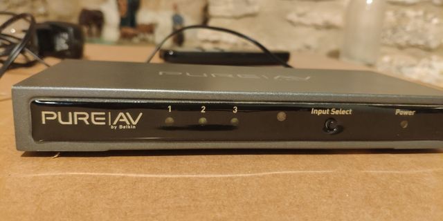 Conmutador HDMI PureAV - 3 Entradas