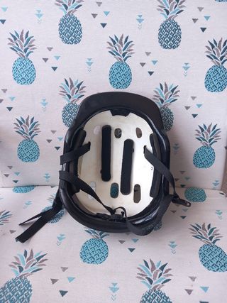 Casco bici niño - Rojo y Negro