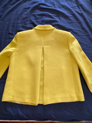 Casaco Zara Basic amarelo