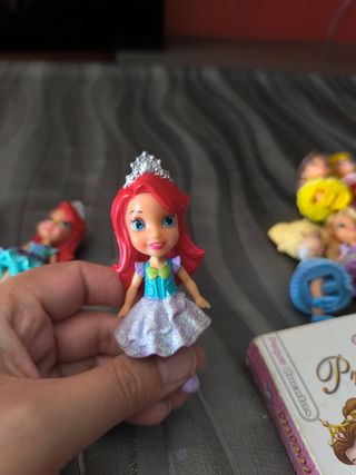 8 Muñecas Disney Princesa + Unicornio Bebés lloron