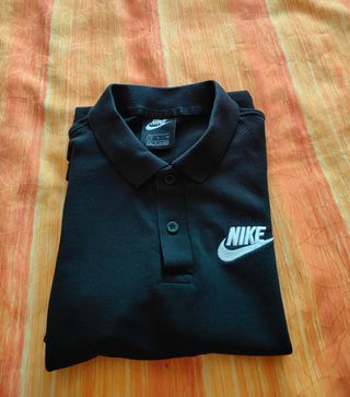 Polo Nike negro talla S