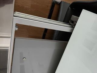 Mesa comedor cristal 4 sillas