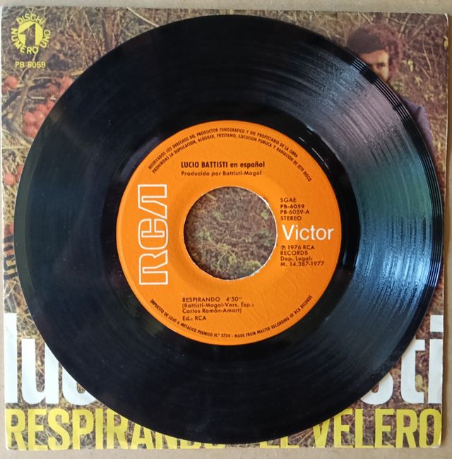 Lucio Battisti - Respirando (Single 1977)