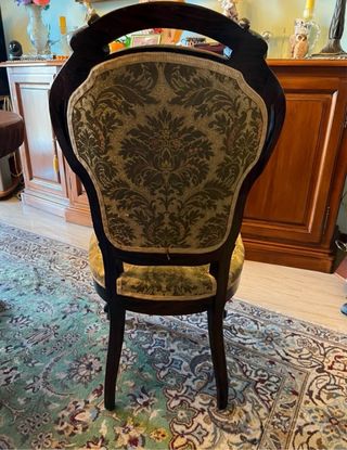 6 sedie legno vintage