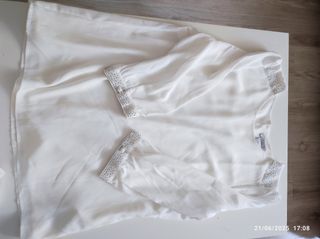 Blusa blanca HM - Talla L