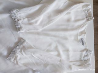 Blusa blanca HM - Talla L