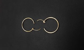 argollas oro 18k