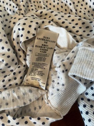 Maglia Burberry Brit - Pois - Tg M puro lino
