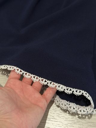 Mono rayas marineras azul blanco