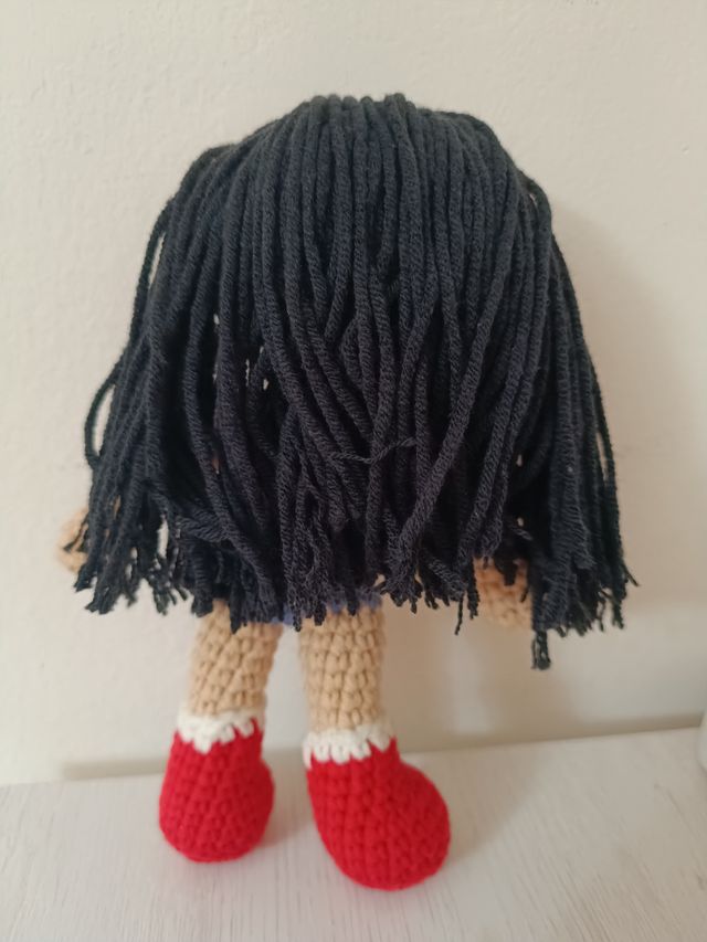 Muñeca crochet Wonder Woman