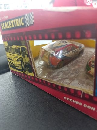 Scalextric Rally Flash - 2 coches