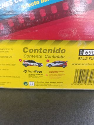 Scalextric Rally Flash - 2 coches