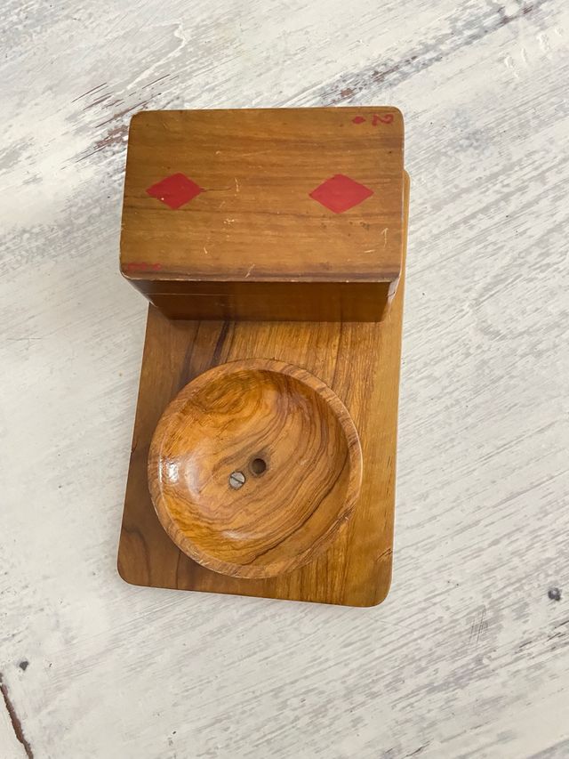 pieza vintage de madera